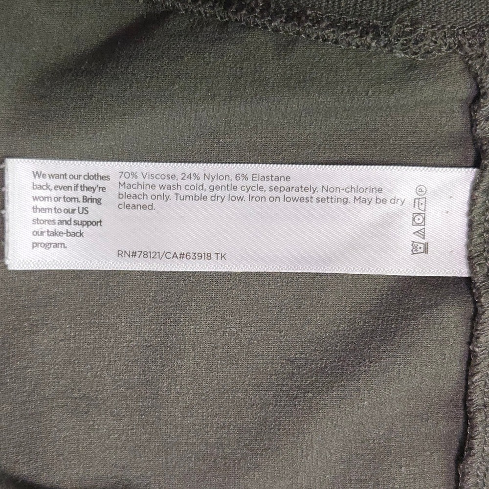 Eileen Fisher Womens Gray Slim Leg Ankle Pants Medium Stretch Knit Minimalist - Picture 12 of 13